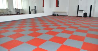 Резиновое покрытие для спортзала Долгопрудный, цена от 875 руб.